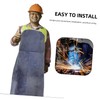 DOITOOL Reusable Cowhide Welding Apron Versatile Protective Gear with Heat