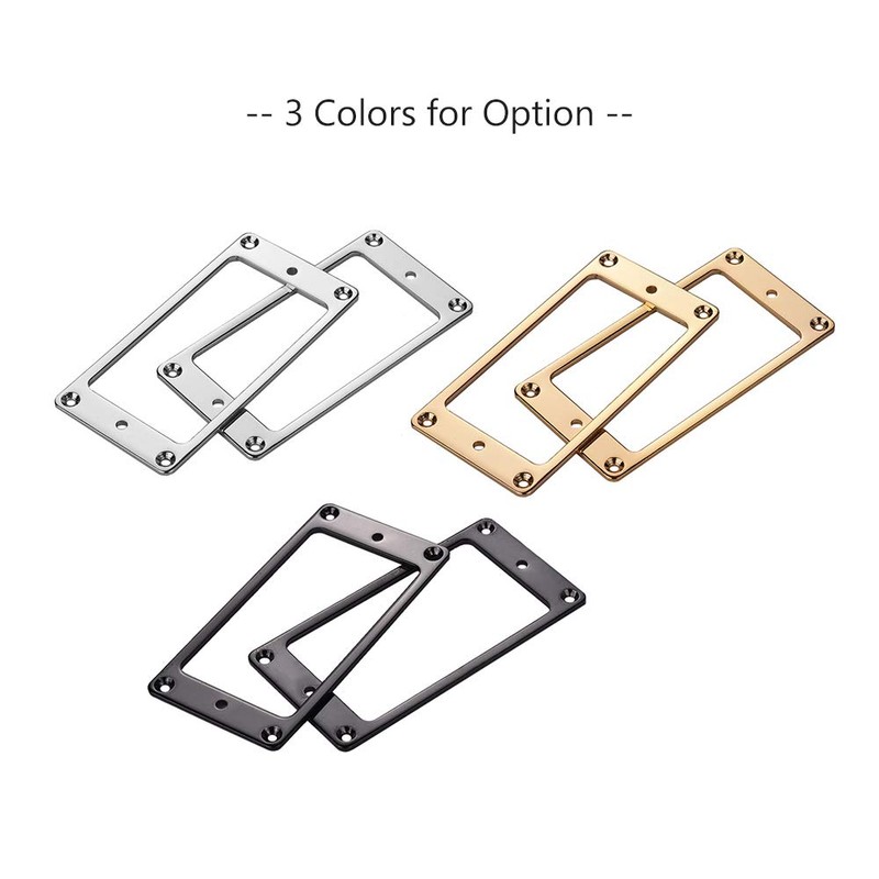 ERYUE Bezel for Pickups for Musical Instruments 2 Pickup Mounting