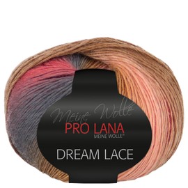 Frida's Wollhaus Pro Lana 50g Dream Lace Gradient Yarn Wick Yarn Fluffy Wool Knitting Crochet 6 Colors (183)