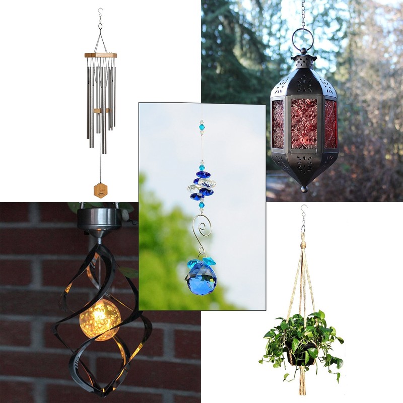 Alamic Swivel Hooks Clips for Hanging Wind Spinners Wind Chimes