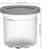 Containers Replacement for Ninja Creami Pints and Lids - 4