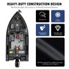 Heavy Duty Jon Boat Cover, 14.1ft-17ft Marine Grade Waterproof Tarp