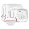 Corelle Square Splendor 12-piece Dinnerware Set, Service for 4
