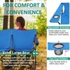 Joyfair Double Camping Beach Chair, Folding Camp Loveseat for Adults
