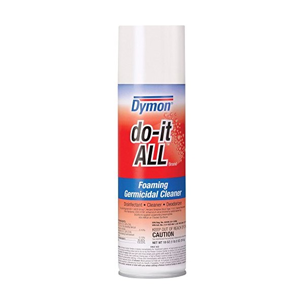 Dymon Do-It-All 08020 Foaming Germicidal Cleaner,Disinfectant Spray,18 oz.