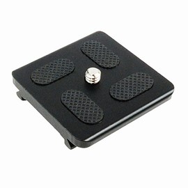 Photo Trust Camera Tripod Quick Release Mounting Plate 1/4 inch Thread Compatible with Most DSRL Cameras