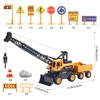 Coolplay Construction Vehicles Toys for Kids Boy, Crane Truck Crane