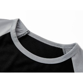 Tebbis Pajamas For Big Boys Games Black & Gray Short Sleeves & Pants 2-Piece PJs Set Children Soft Sleepwear Size 16