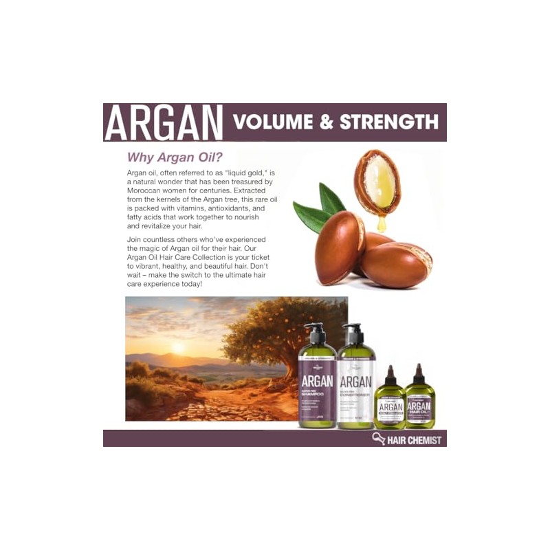 Hair Chemist Aceite para el cabello con volumen y fuerza