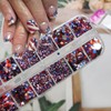 Independence Day Nail Art Glitter Nail Powder 4th of July