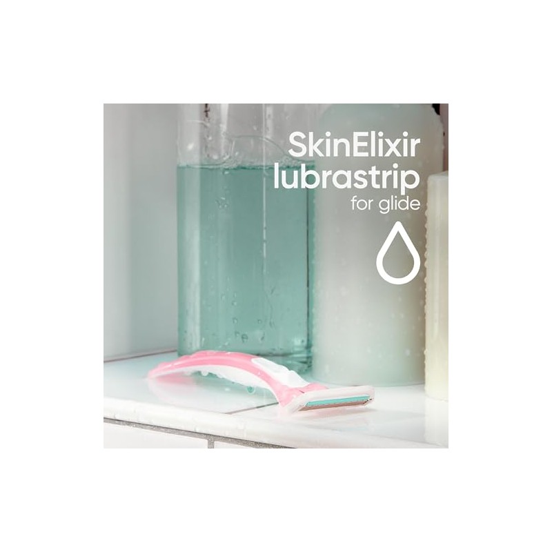 Gillette Venus Sensitive - Maquinillas de afeitar desechables para mujer,