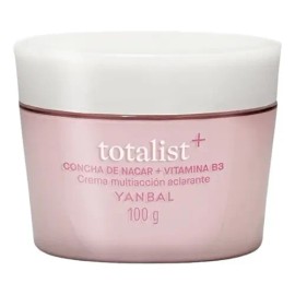 Crema Multiactiva Aclarante 100g Totalist+ Concha de Nacar Vitamina B3 Yanbal