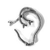 Sttiafay Snake Ear Cuff Clip on Earrings Single Contour Silver