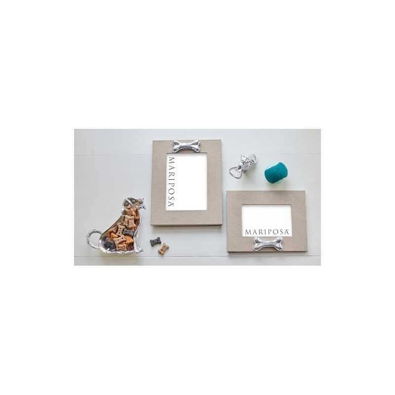 MARIPOSA SITTING LAB BOTTLE OPENER |SILVER | BRILLANTE | BARWARE