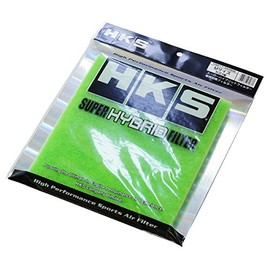 HKS 吸気系パーツ スーパーハイブリッドフィルター SHF用交換フィルター M-SIZE 232 x 249 (mm) 乾式3層/グリーン 70017-AK002 エアクリーナー