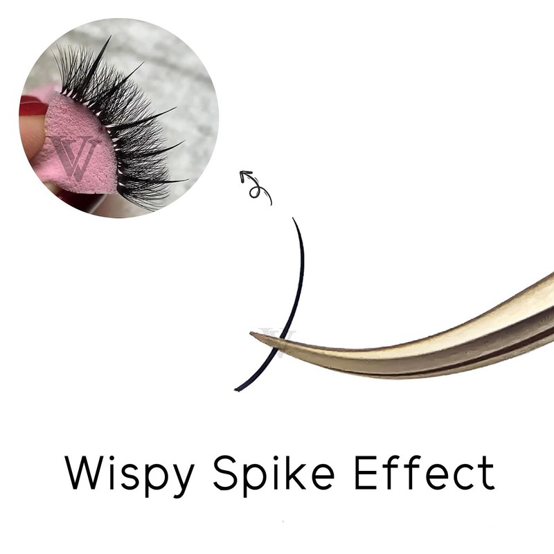 VAVALASH Premade Fan Spikes Lash Extensions Mixed Tray 10mm D