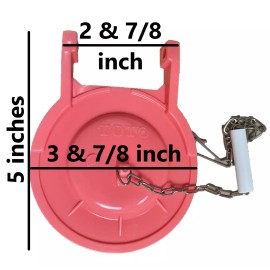 NUFLUSH Toto THU175S G-Max, 3 Inch Flapper, Extra light Weight to stay up longer to flus