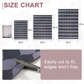 BEAUTYZOO Cat Litter Mat Large 20"x28" - Premium Waterproof Litter Trapping Mat with Non-Slip Backing, Cat Litter Box Mat Scatter Control for Floor, Machine Washable & Urine Proof, Soft for Kitty Paws