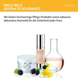 Malu Wilz Vitamin C Collagen Cream 50 ml I Anti-Ageing Face Care Cream with Vitamin C I Skincare with Collagen Booster Peptides for Fine Contours