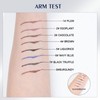 Waterproof Eyeliner Pencil, Smudge-Proof & Long-Lasting, Creamy Gel Texture Glides