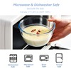 WhiteRhino Glass Mixing Bowls Glass Bowls with Lids Set(4.5QT,2.7QT, 1.1QT),Large