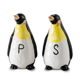 Set Of 2 Penguin Salt And Pepper Shakers Ceramic Salt Pepper Shaker Cute Salt & Pepper Shakers Set Kitchen Salt Pepper Shaker Set