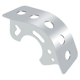 XIKOBY Metal Mini Bike Chain Guard Clutch Cover Compatible with Taco 22 Predator 212cc 224cc 196cc 5.5HP 6.5HP 7HP Ghost Clone Engine Coleman CT200U CT200U-EX BT200X KT196 Go Kart Replacement Parts