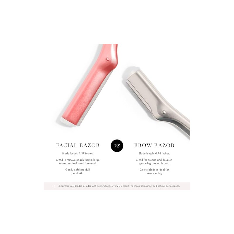 Navaja facial Tweezerman Exclusive Tea Rose