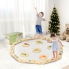 COSYLAND Wooden Balance Beam for Kids - 15 PCS Toddler