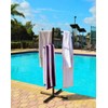 Pool & Spa Towel Rack Bronze Premium Extra Tall Towel
