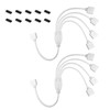 RGBZONE 4 Pins Splitter Cable Y-Splitter (Four Way) for 5050