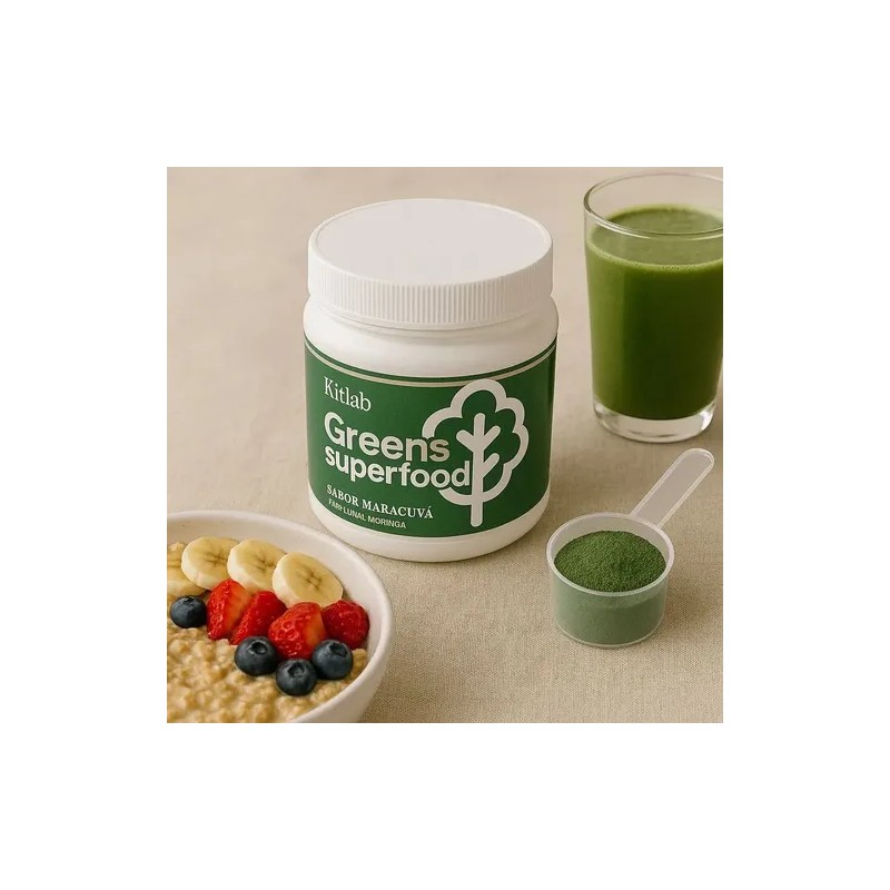 Greens Y Superfoods Con Probióticos Y Enzimas Krnatures