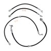 TRQ Brake Hose Set Compatible with 2005-2019 Nissan Frontier 2009-2012