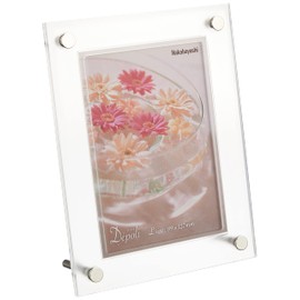 Nakabayashi Depoli F-TP-111-W Photo Frame, L Size, White