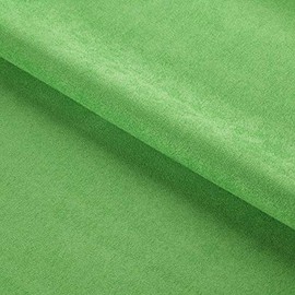 Luxury Faux Suede Fabric Material 225g Grass Green, 1metre 150cm x 100cm