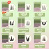 KEYYOU Fairy Chispa Lash Clusters Kit Lash Extension Kit D