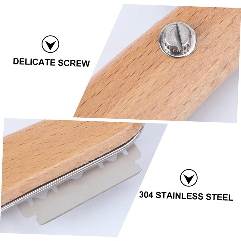 COLLBATH Premium Bread Appearance Cutter with Stainless Steel Blade and