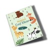 cozy racoon Kids Passport Holder, safari, Modern