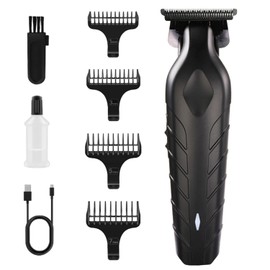 Blackout Trimmer Plus Zero Gap, 2025 New Zero-Gapped 3-in-1 Razor,Cordless Rechargeable Zero-Gapped Safety Razor Hair Clipper for Men