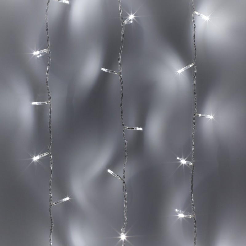 Lights4fun Indoor Fairy Lights with 50 White LEDs on 4m