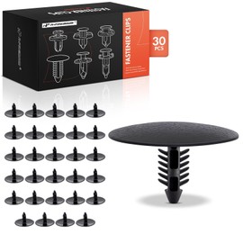 A-Premium 30PCS Nylon Hood Insulation Retainer Compatible with Ford F-150, F-250, F-250 Super Duty, F-350 Super Duty, F-450 Super Duty, Explorer, Edge, Taurus & Lincoln MKZ & Mercury - For 7.94mm Hole