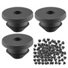 DUZFOREI 200 Pcs Cable Railing Kit Rubber Grommets Protector Sleeve