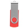 USB Flash Drive Candy Red Rotatable Portable Storage Memory Stick