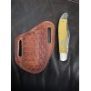 Hardman Custom Leather Knife Sheath Fits Moore Maker,Case, Schrade, Buck