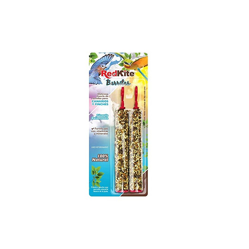 BARRITA DE SEMILLAS P/CANARIOS Y FINCHES - 2 PZ