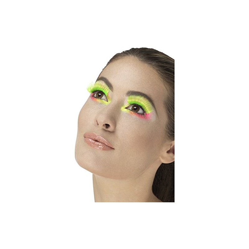 Smiffys 48082 80's Party Eyelashes (One Size)