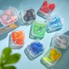 Swimming pool earplugs, water play shower earplugs, swimming earplugs 4-pack set / 수영장귀마개 물놀이 샤워 귀마개 수영이어플러그 4개 세트