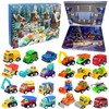 Advent Calendar Cars Children for Children, 24 Toys Car Match