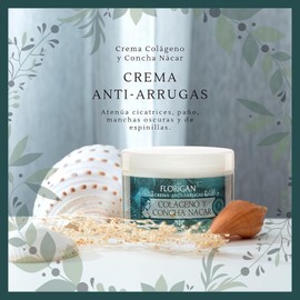 FLORIGAN Crema Colageno y Concha Nacar Antiarrugas Florigan® 350grs.