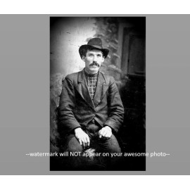 Morgan Earp Portrait PHOTO Gunfighter US Marshal Tombstone OK Corral, Wyatt Bro